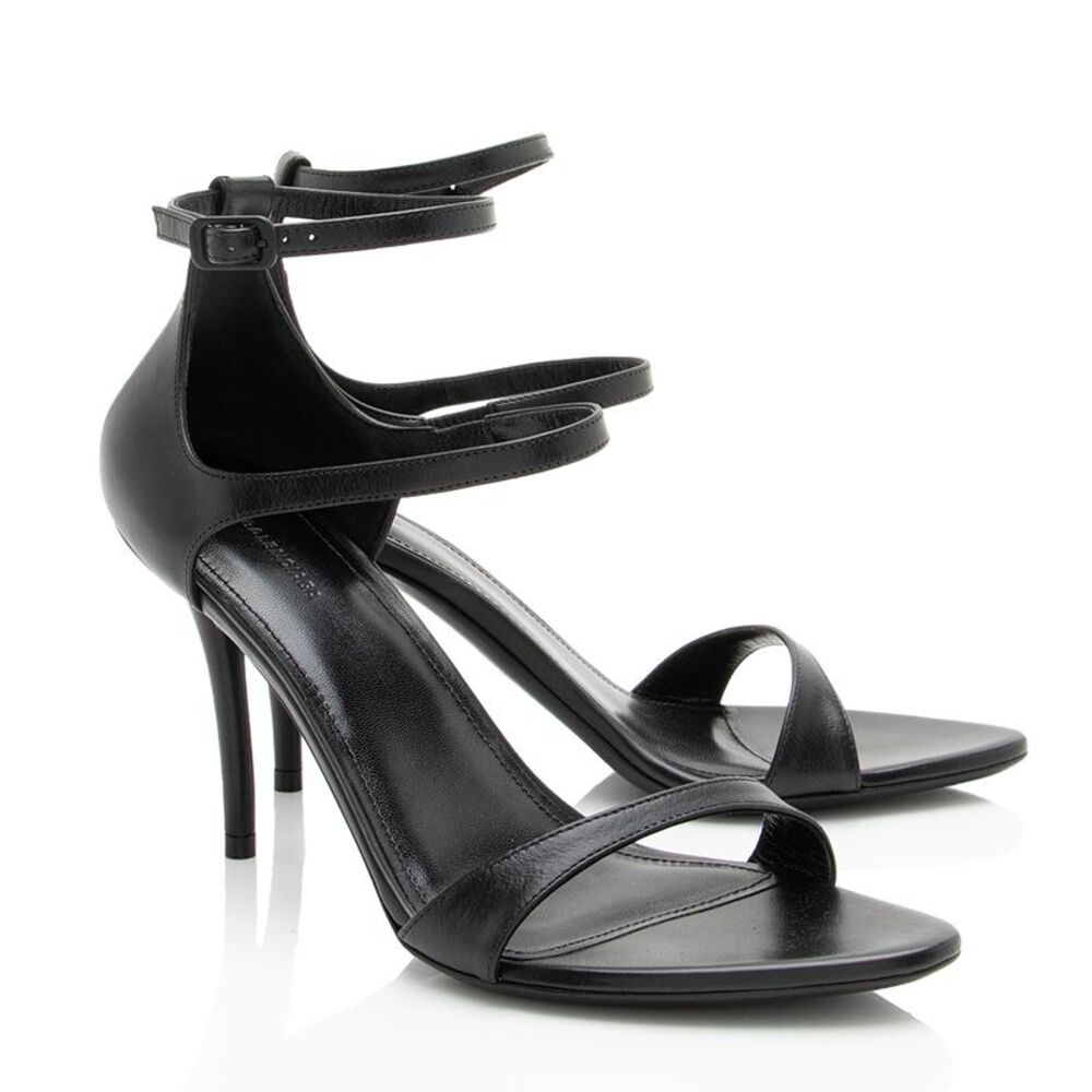 Balenciaga Leather Honey Sandals - Size 7 / 37 - Picture 2 of 7